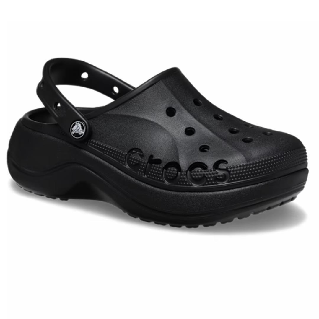 Crocs Baya Platform Clog - BLK