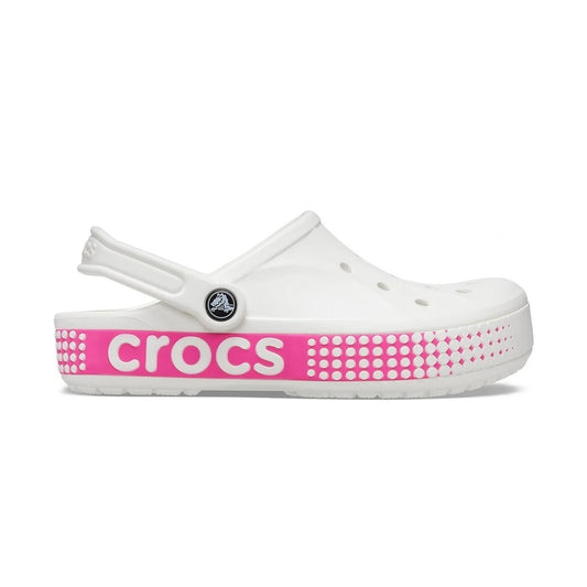 Crocs Bayaband Clog - WHT/PNK