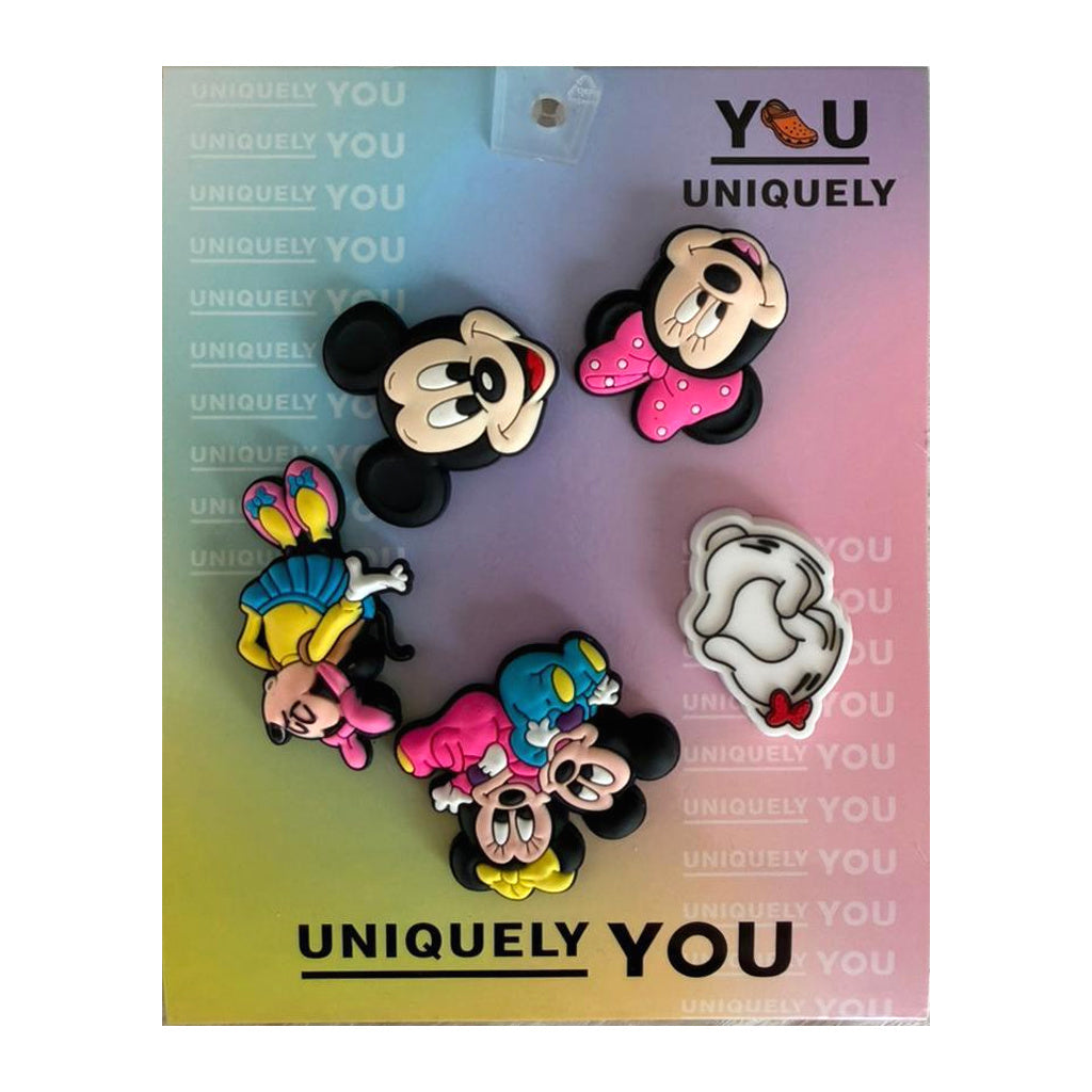 Mickey & Minnie Jibbits Card
