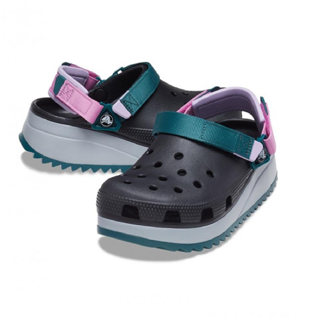 Crocs Classic Hiker Clog - BLK/GRY