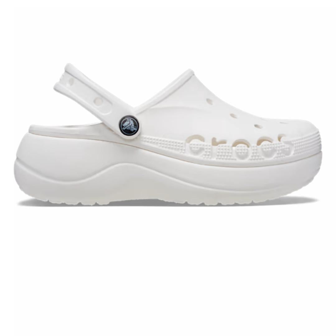 Crocs Baya Platform Clog - WHT