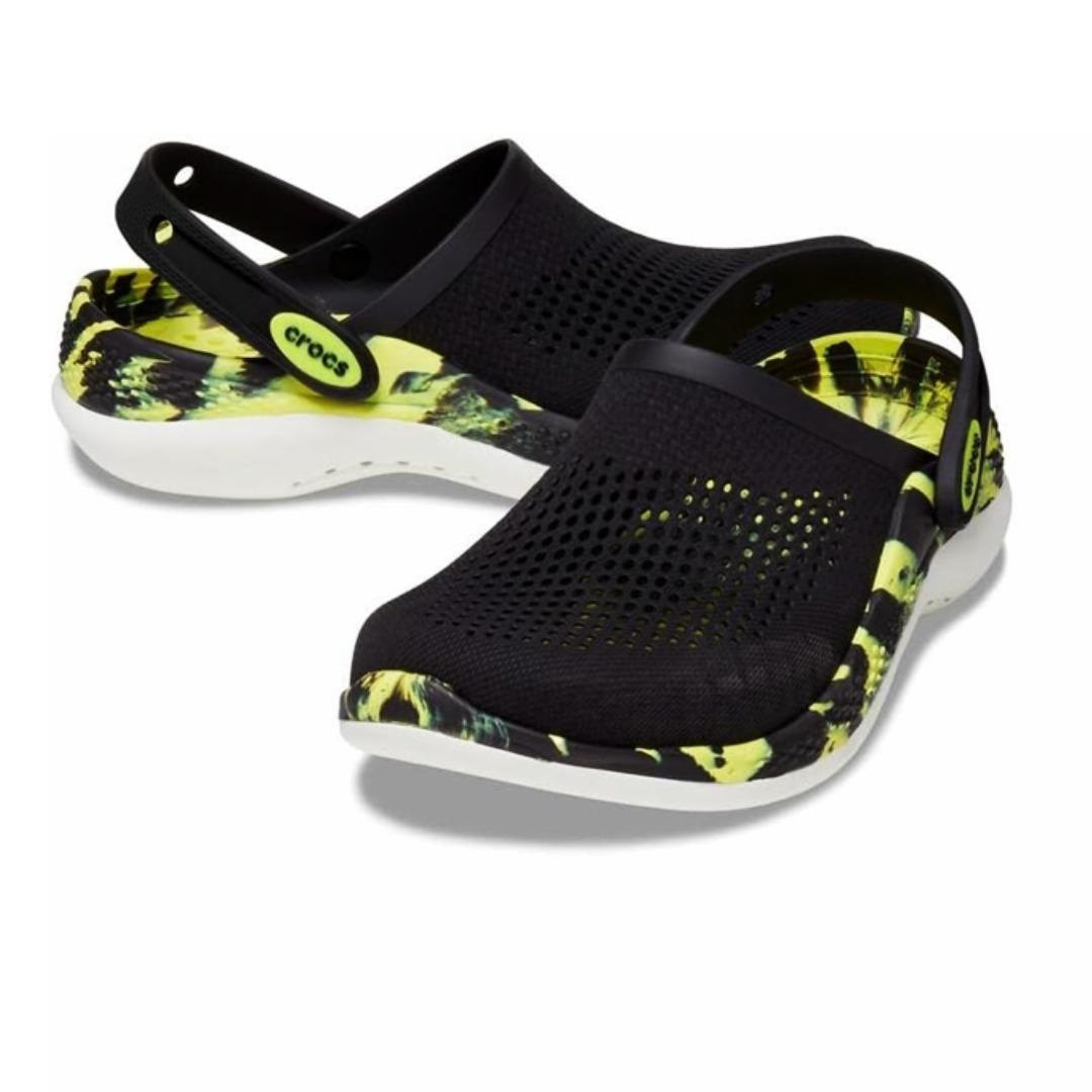 Crocs Literide 360 Marbled Clog - BLK