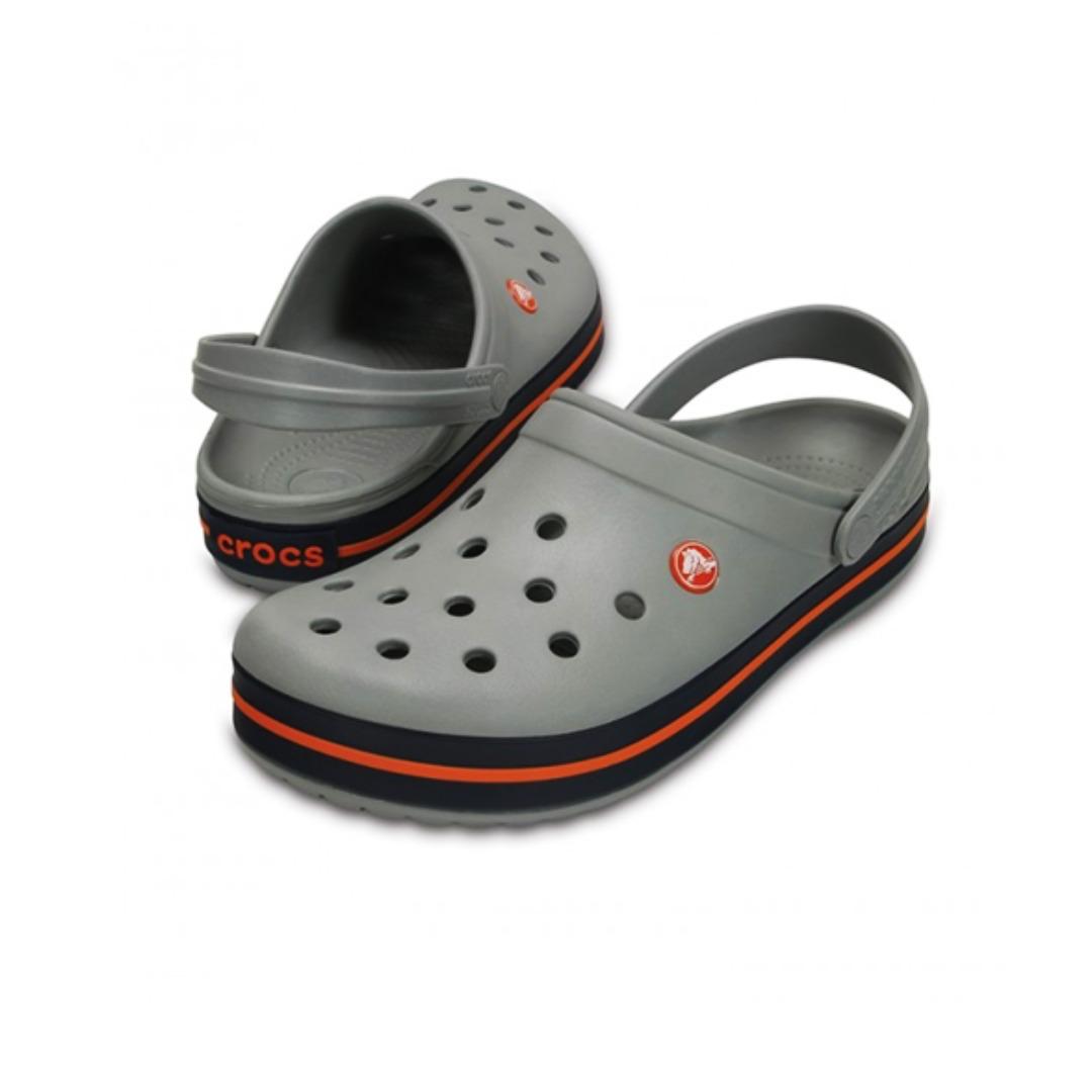 Crocs Crocband Clog - GRY/ORG