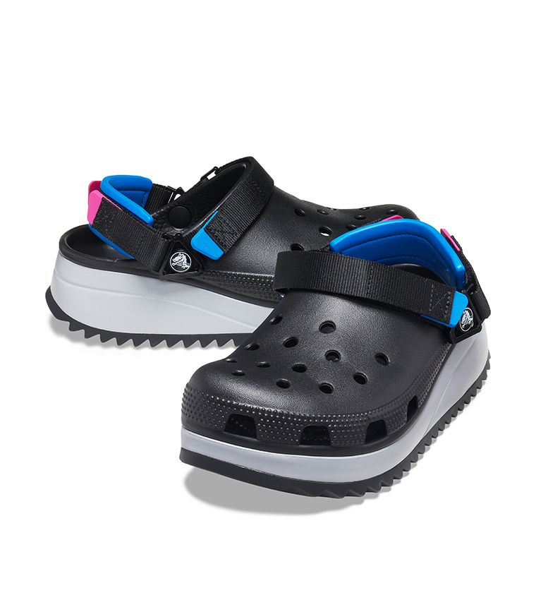 Crocs Classic Hiker Clog - BLK/BLU